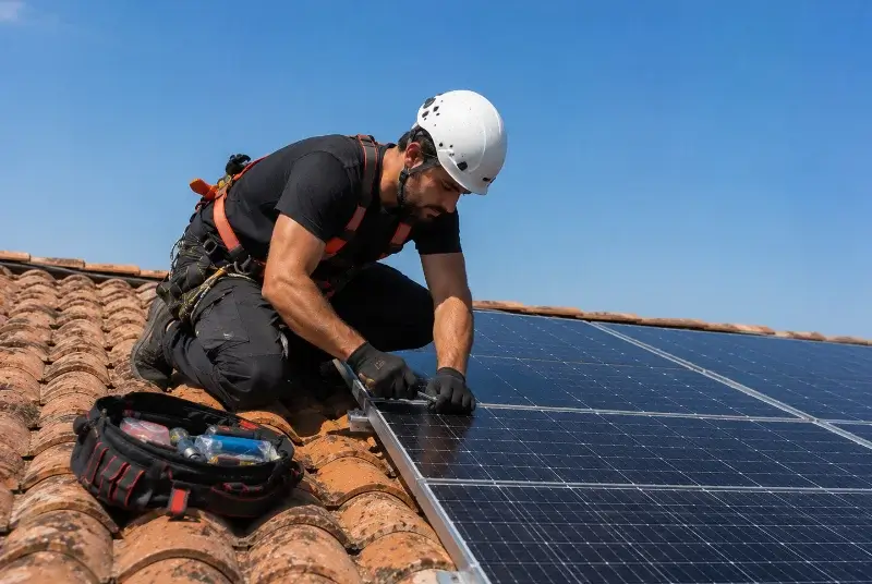 Maintenance et monitoring de panneaux solaires à Quillan