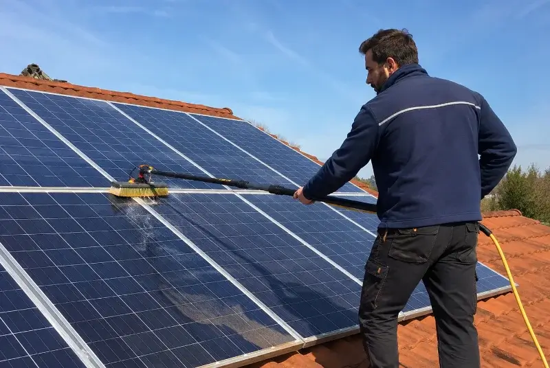 Nettoyage et entretien de panneaux solaires à Quillan